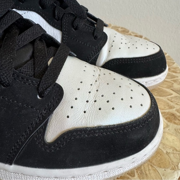 Nike Jordan 1 Mid Diamond Shorts Sneakers size 5.5Y - Picture 4 of 11